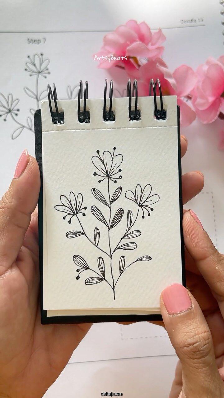 Easy Simple Flower Drawing Designs