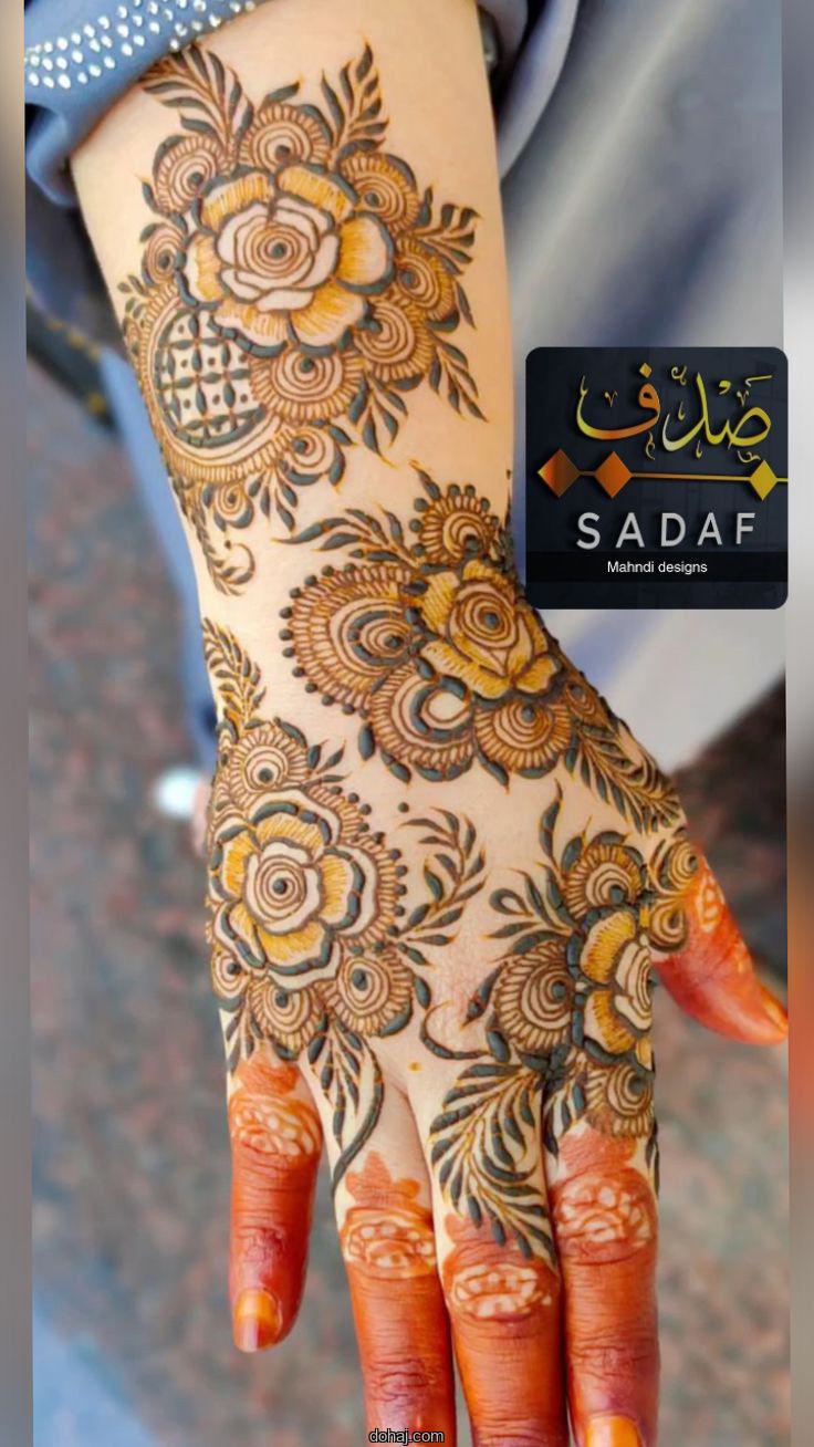 Eid Mehndi Design 2025 Arabic