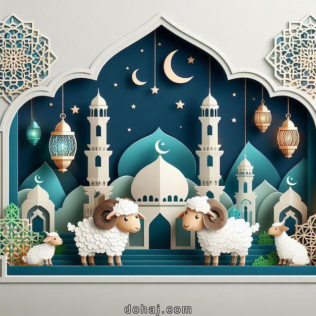 Eid Mubarak Cards