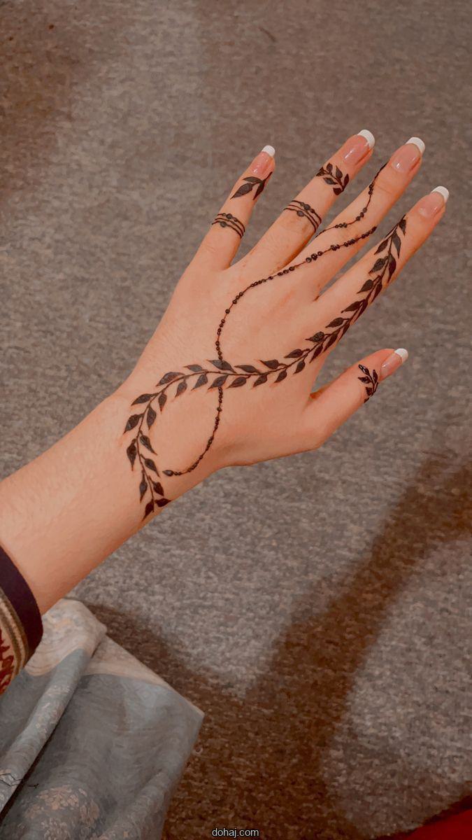 Eid New Simple Beautiful Mehndi Design
