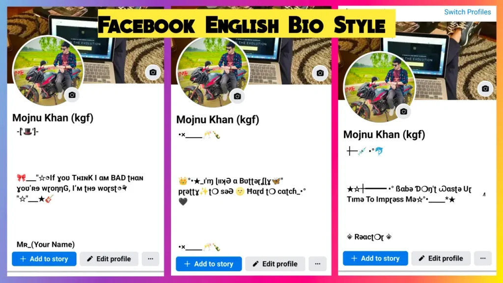 Facebook English Bio Style – Facebook English bio Attitude – BEST English Bio for FB, বসন্ত নিয়ে ক্যাপশন