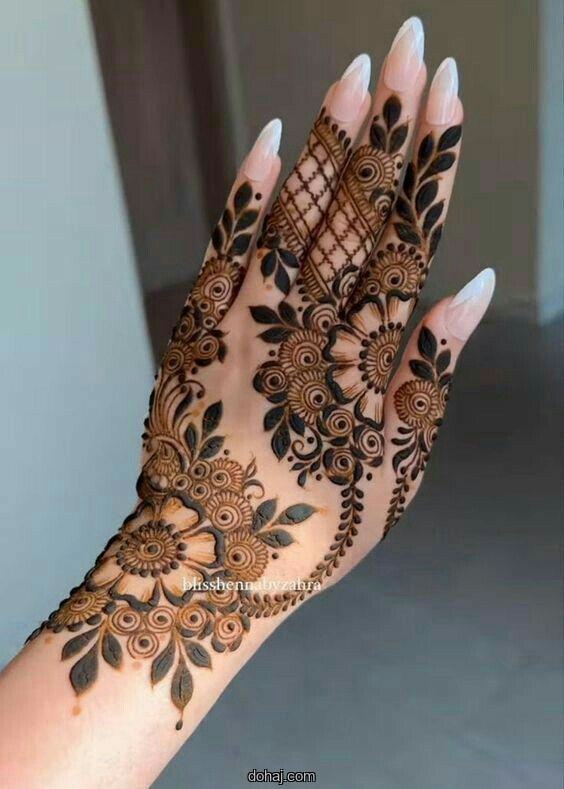 Finger Mehndi Design Easy And Beautiful