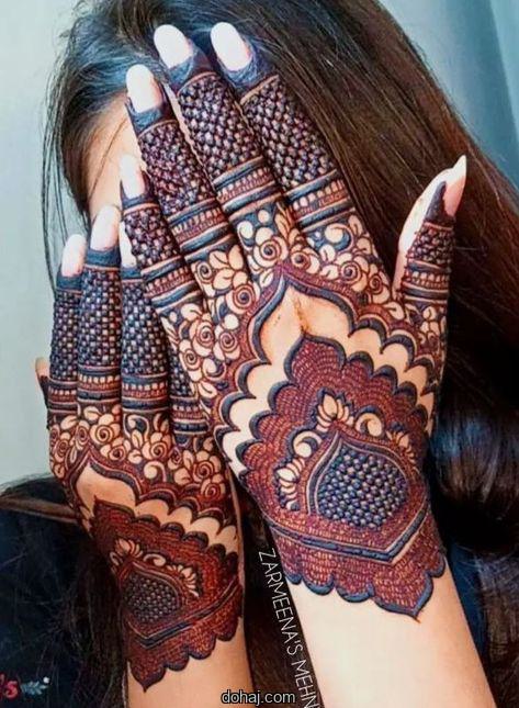 Finger Simple Mehndi Design