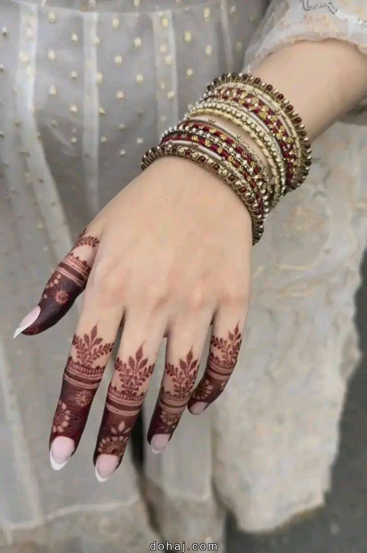 Flower Design Mehandi