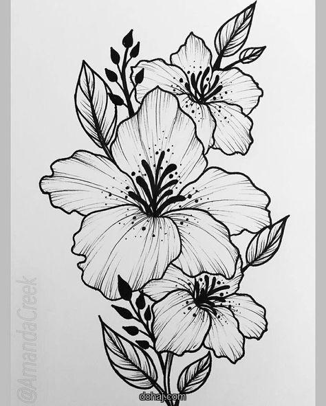 Flower Drawing For Kids