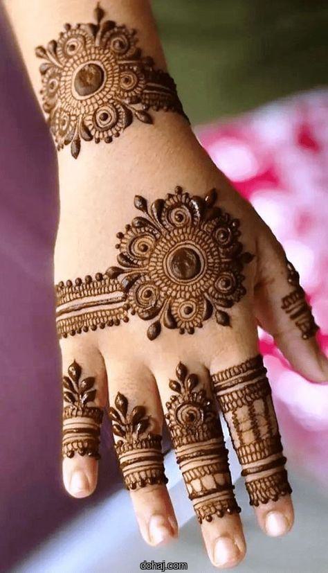 Flower Mehndi Design