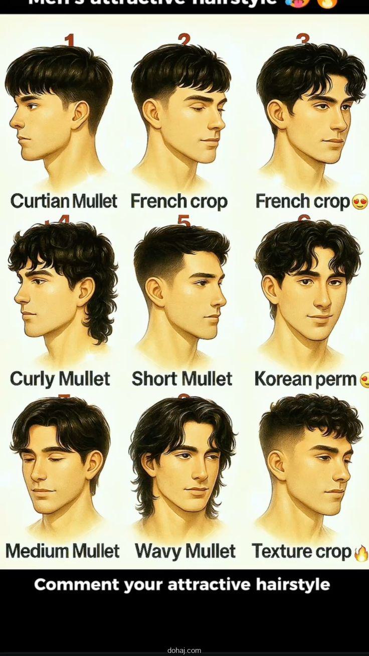 Formal Formal Hair Cutting Style Men
