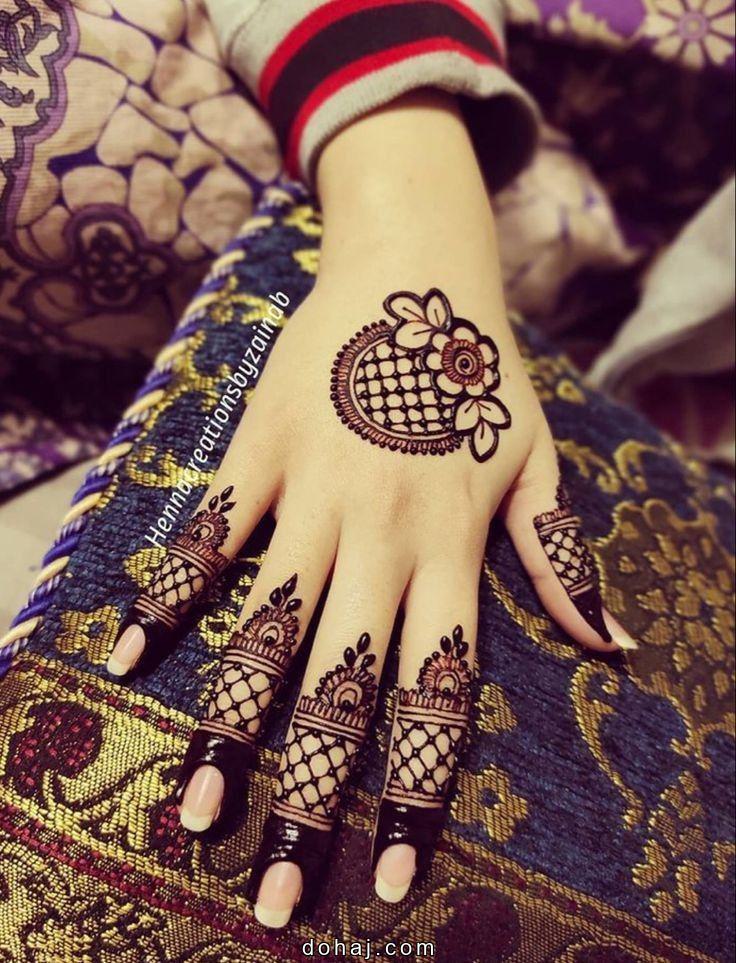 Front Hand Mehndi Easy Front Hand Mehndi Mehandi Ke Design