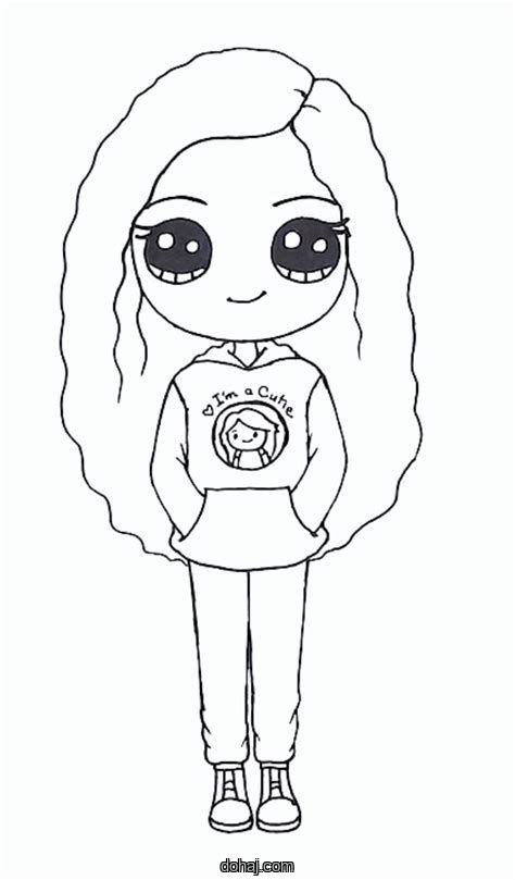 Girl Anime Cute Drawing