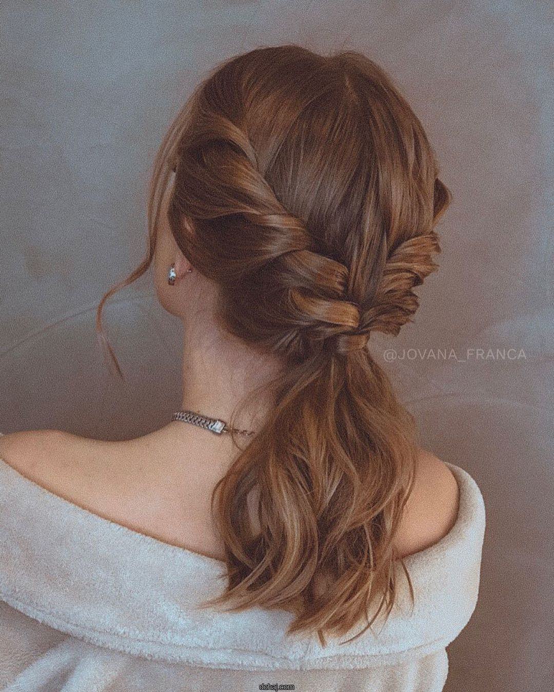Girl Simple Hair Style