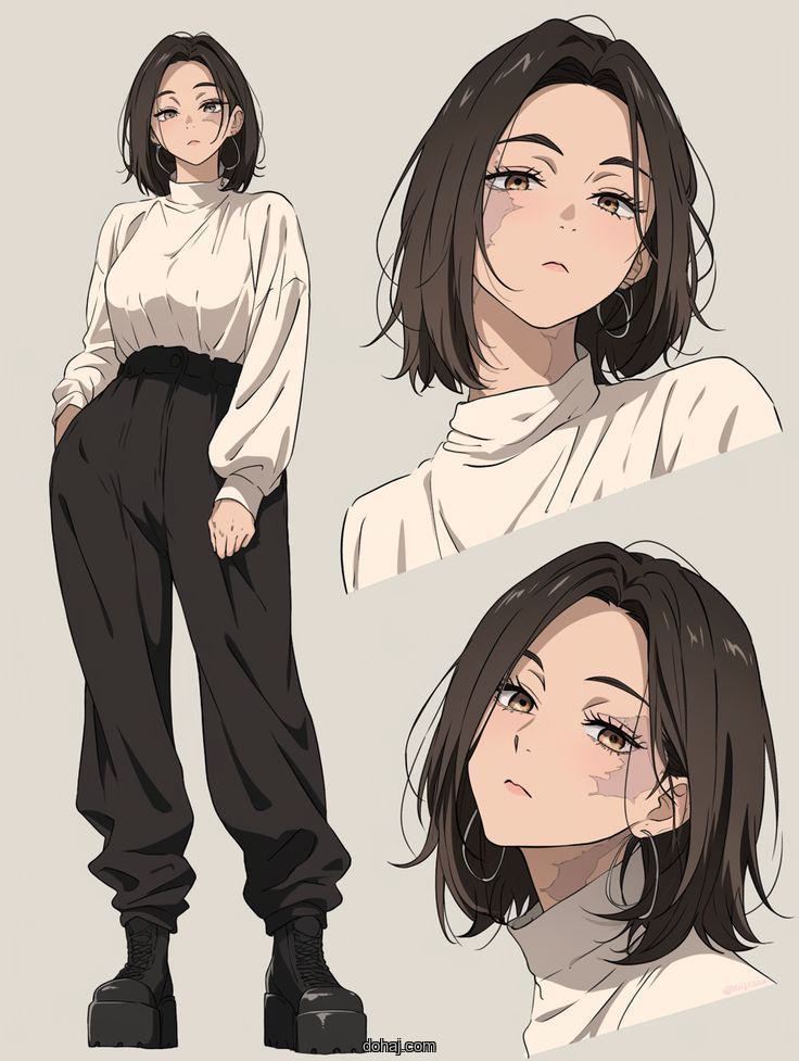 Group 4 Girl Best Friends Drawing Cute