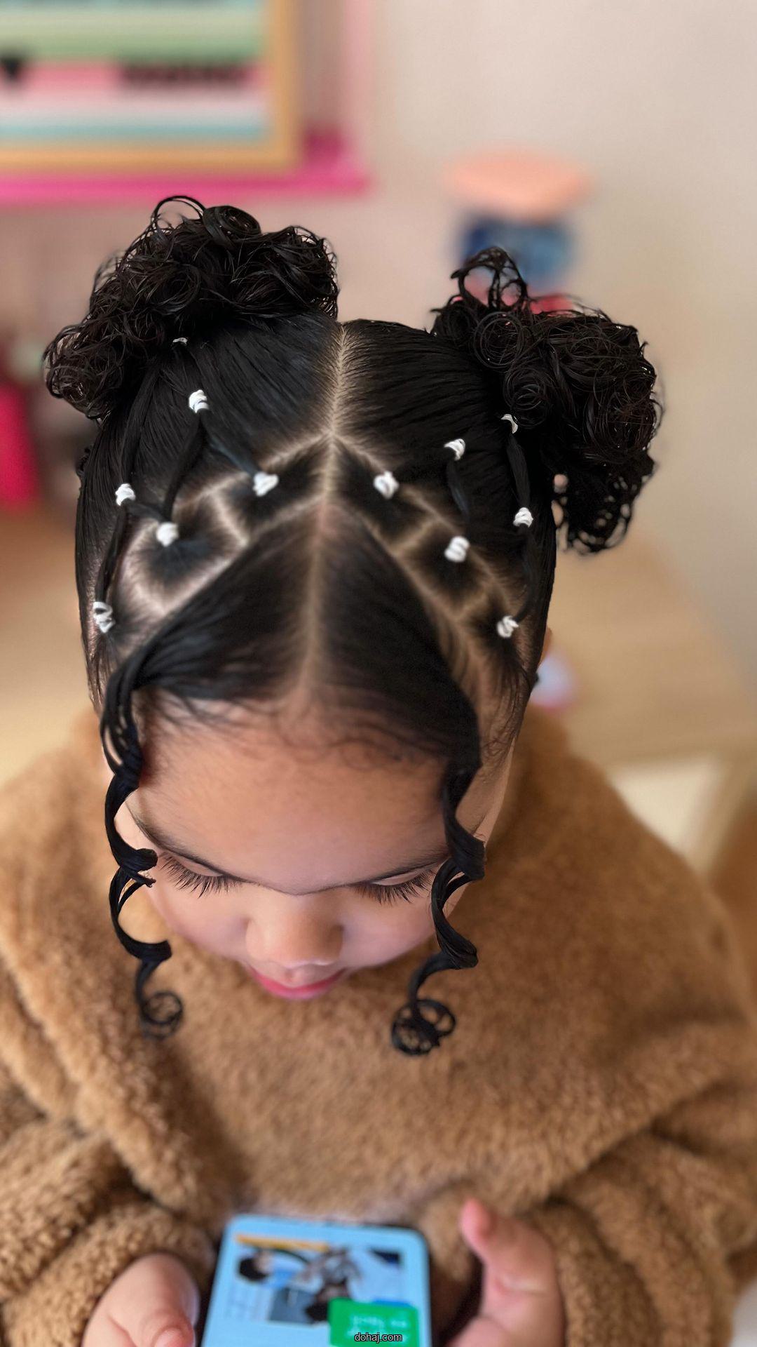 Hair Cutting Style Girl Butterfly Cut