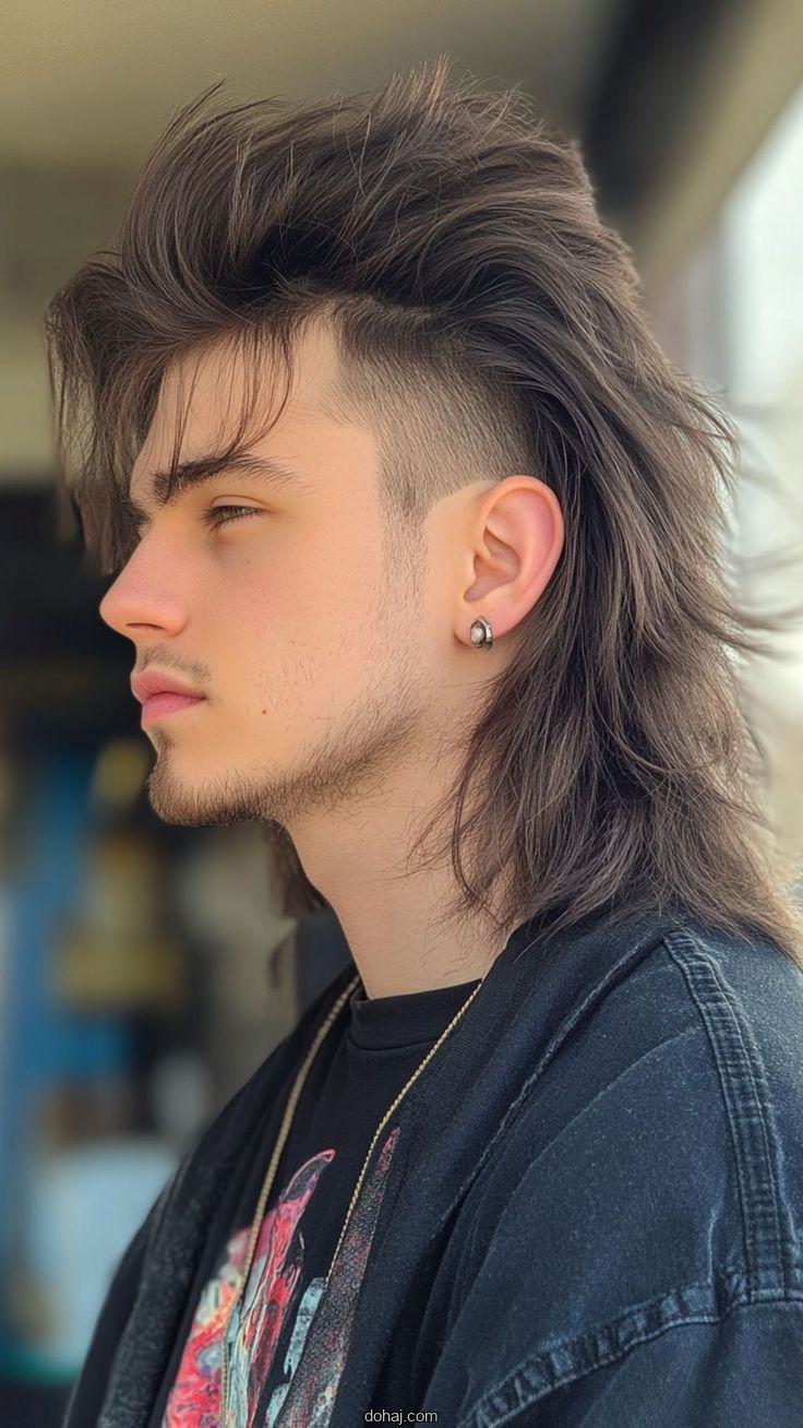 Hair Style Curly Hair Men