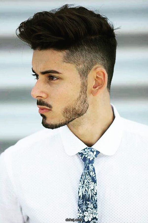 Handsome Simple Hair Style Men