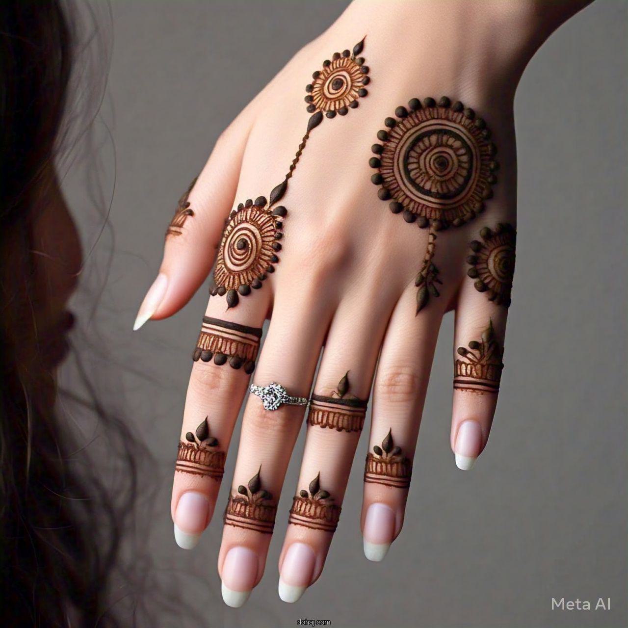 Henna Mehndi Design Simple And Beautiful