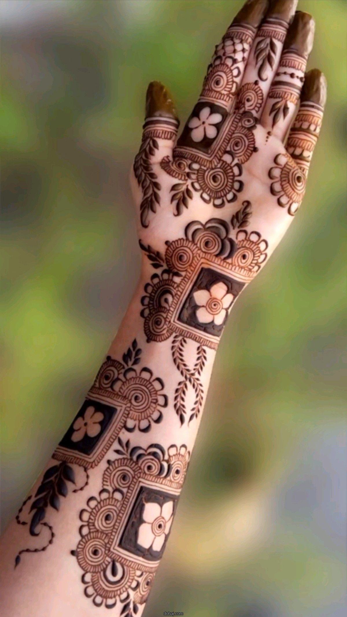 Henna Tattoo Mehndi Design Simple
