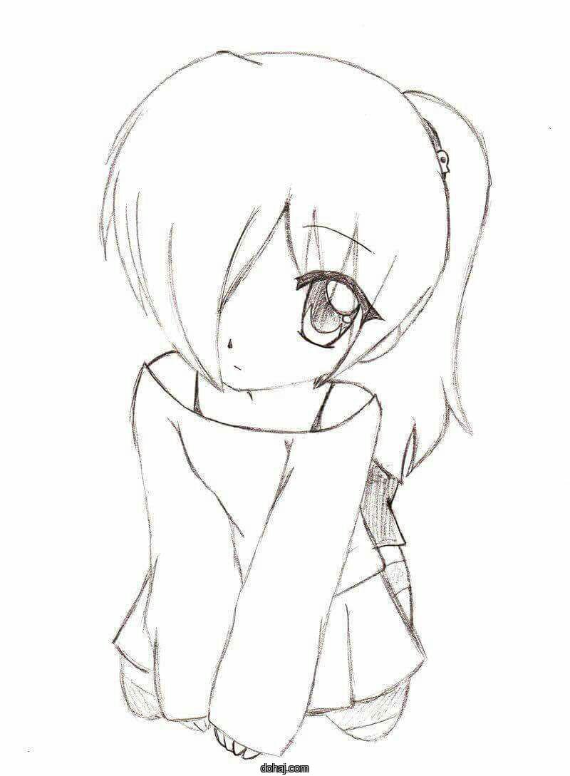 Islamic Family Cartoon Cute Couple Mom Dad And Baby Girl Drawing