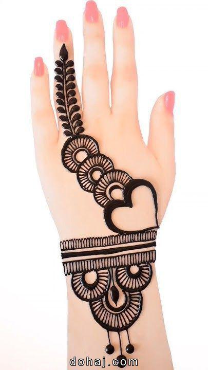 Jhumka Mehandi Design