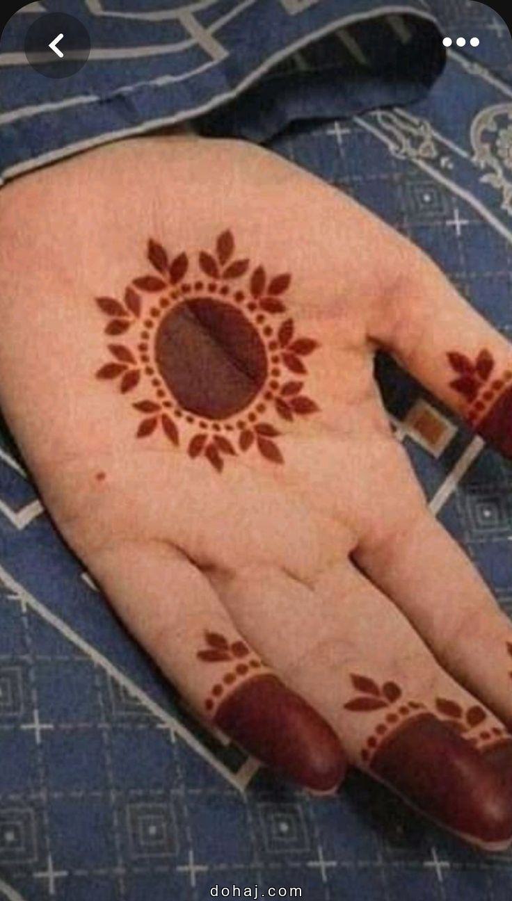 Karva Chauth Simple Mehandi Design