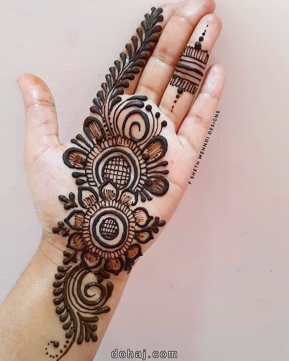 Kids Mehandi Design