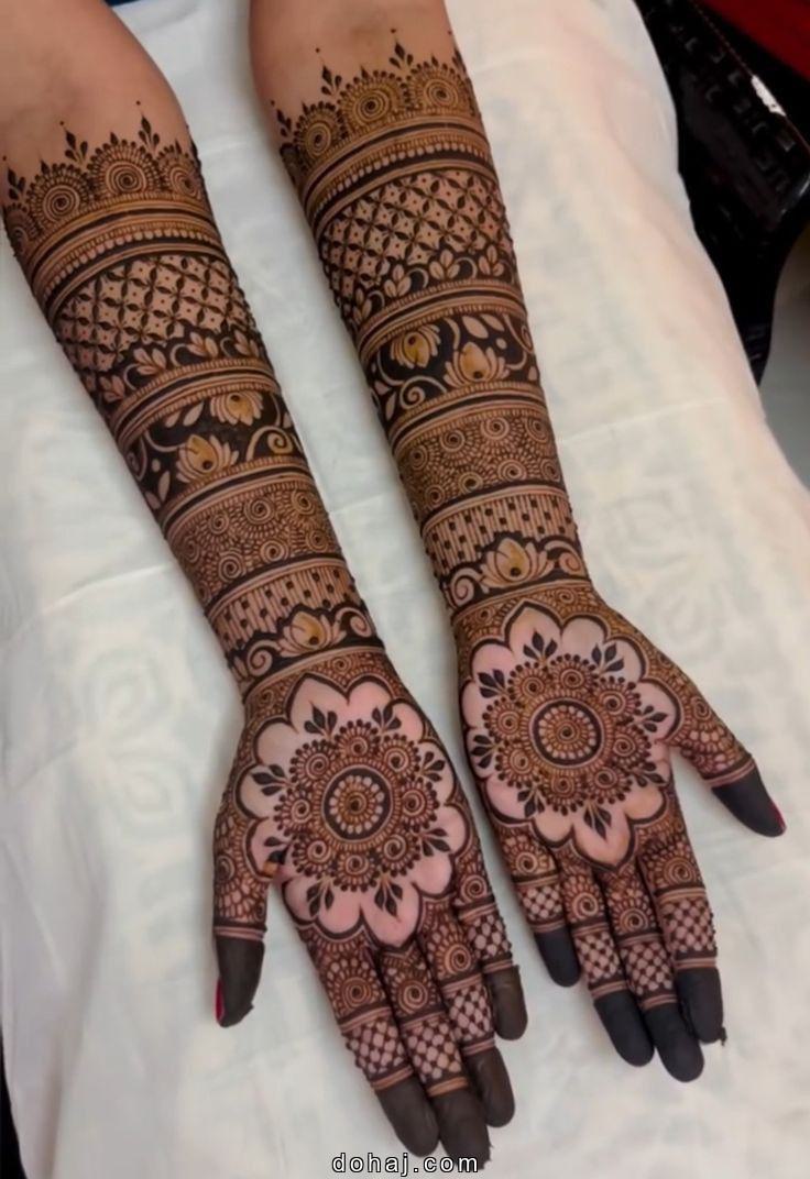 Mehandi Back Side Design