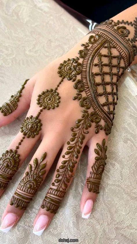 Mehandi Design Back Hand