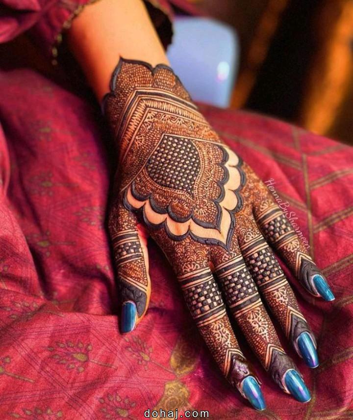 Mehandi Design Back Simple