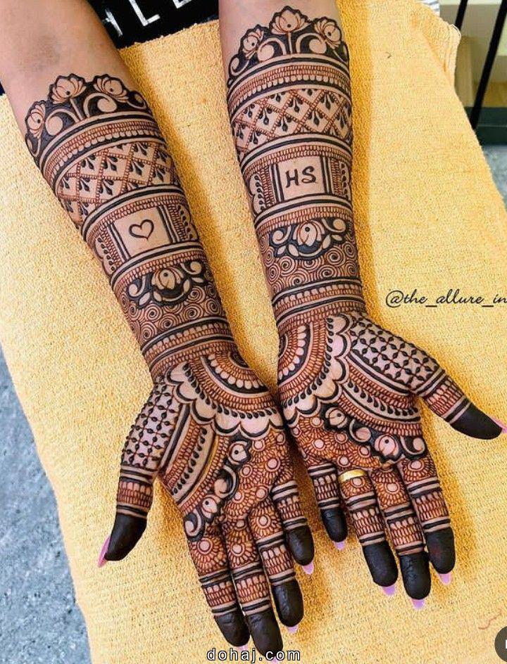 Mehandi Design For Baby Girl