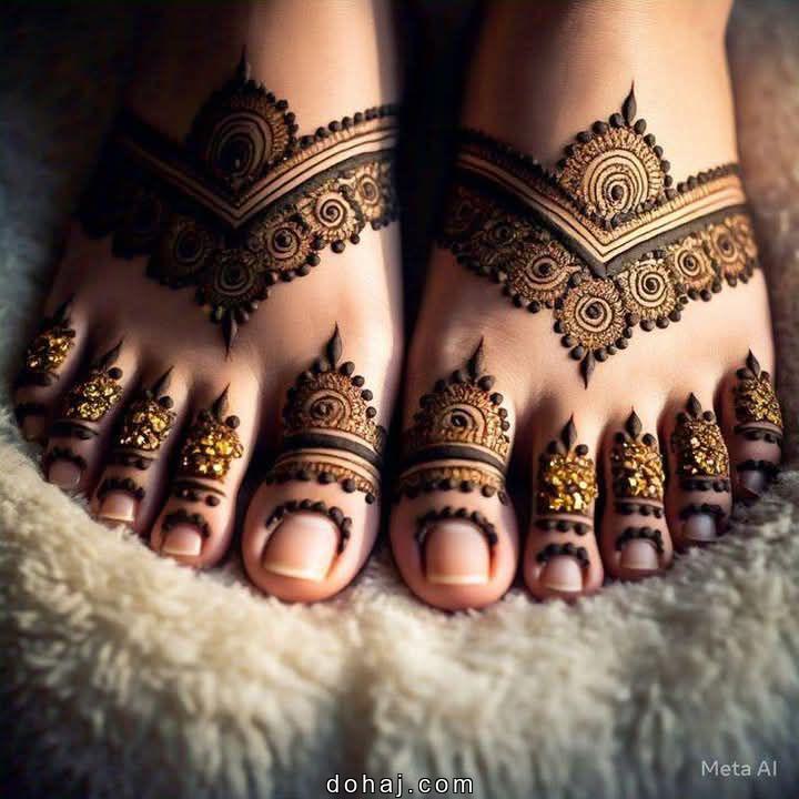 Mehandi Design For Back Side