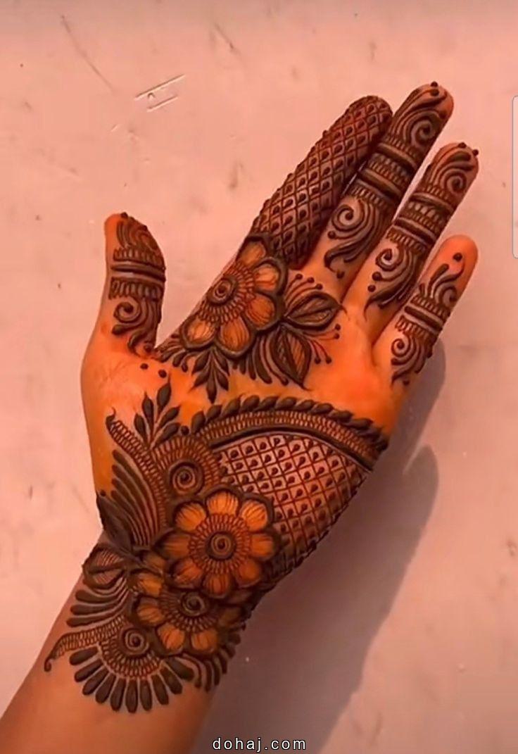 Mehandi Design Half Hand