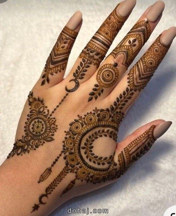 Mehandi Design Half