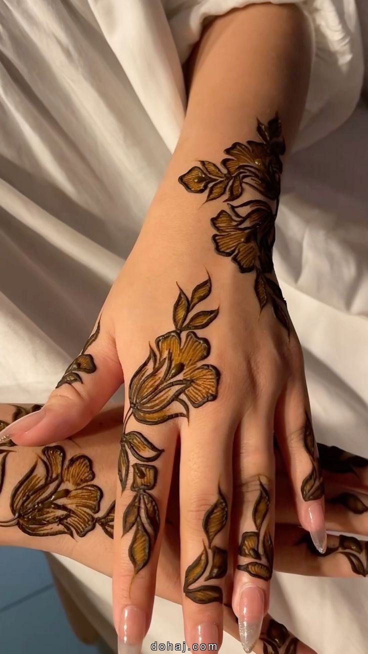 Mehandi Design Lotus