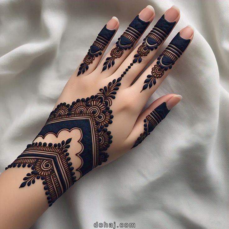 Mehandi Design Of Front Hand