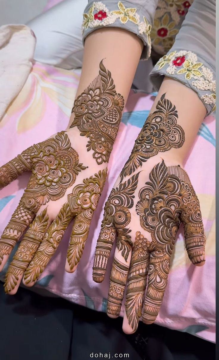 Mehandi Design Of Hand