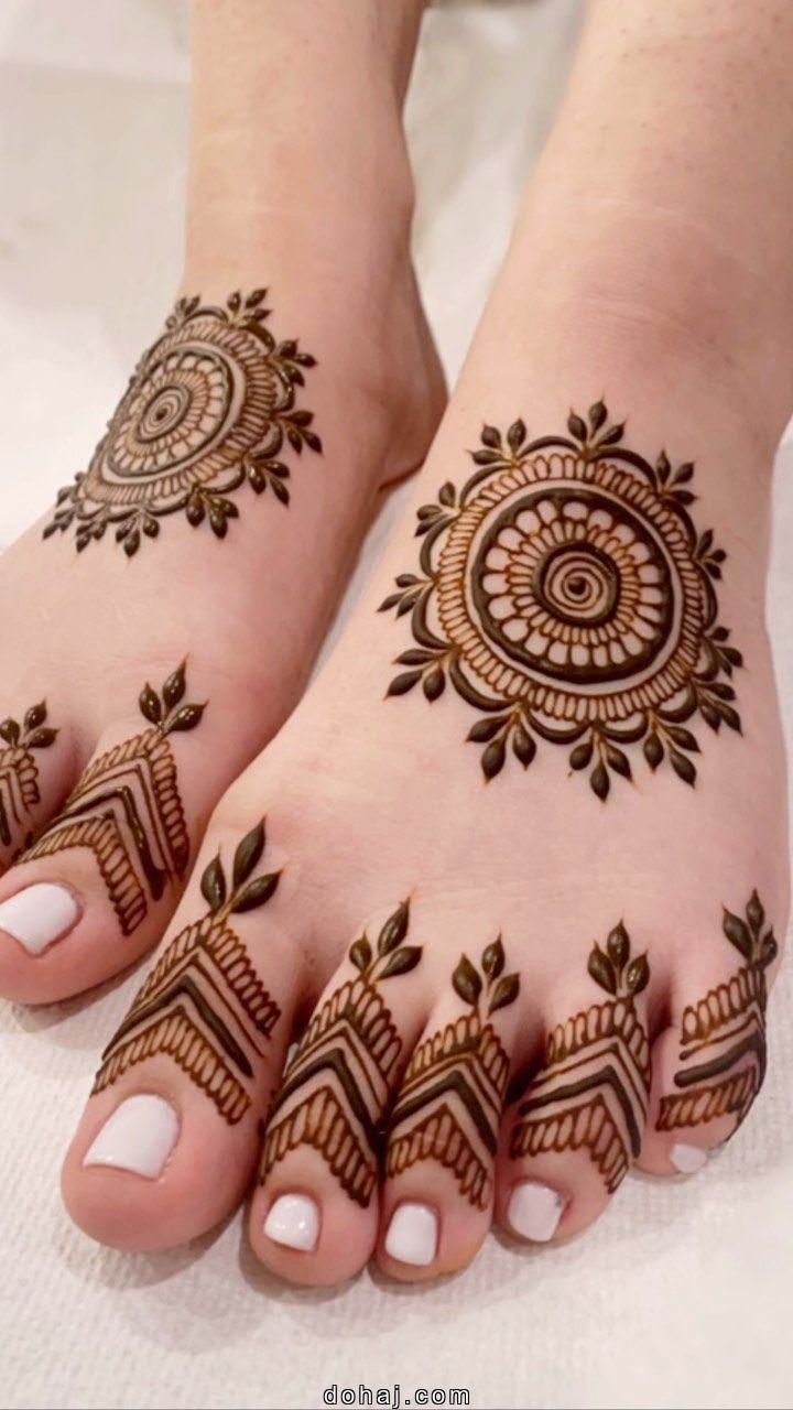 Mehandi Design Round