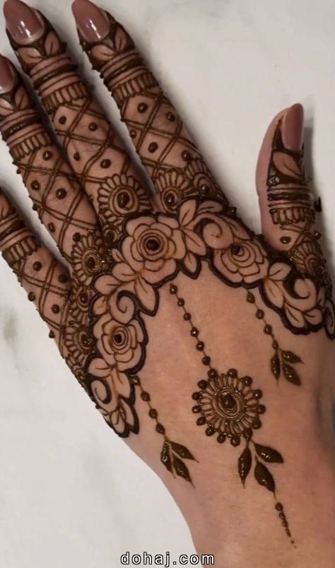 Mehandi Design Simple Arabic