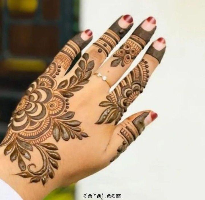 Mehandi Ka Design Front Hand