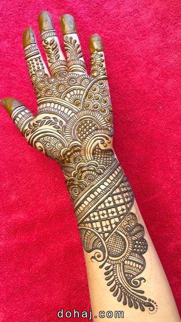 Mehandi Ka Design Simple Front