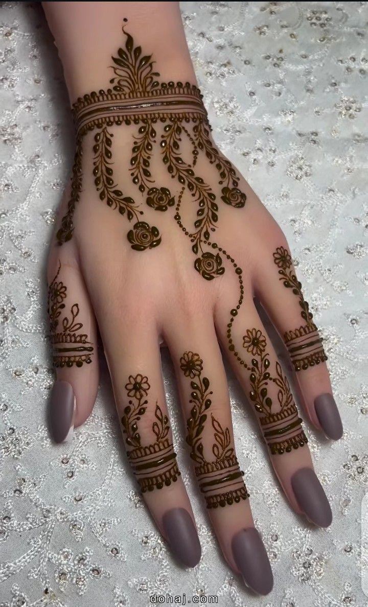 Mehandi Ke Design Easy Photo