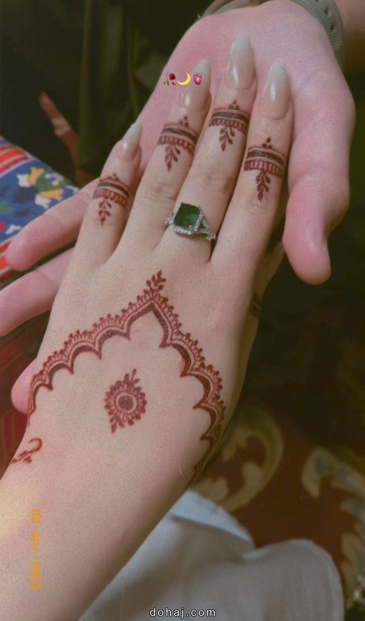 Mehandi Ki Design Arabic Simple