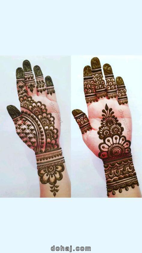 Mehandi Ki Design Half Hand