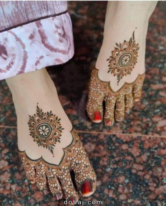 Mehandi Ki Design Pairon Ki