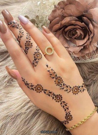 নখের মেহেদী ডিজাইন
