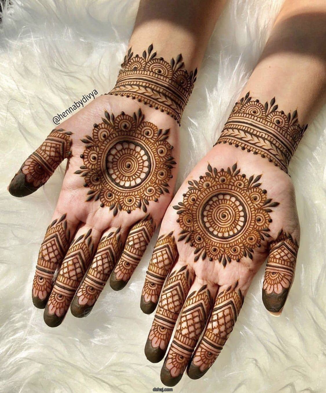 Mehndi Design 2024 Front Hand