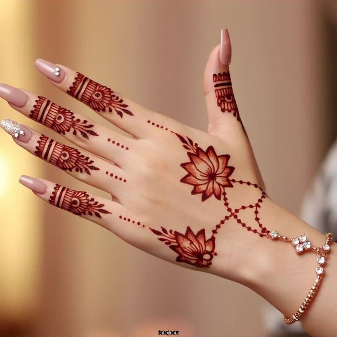 Mehndi Design Arabic Simple