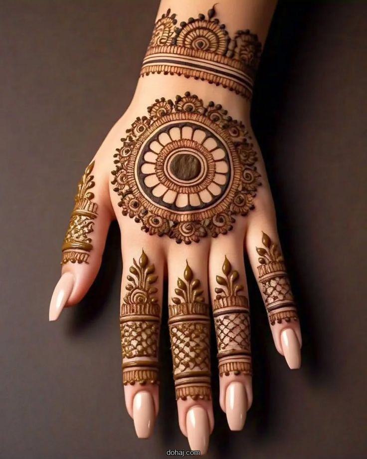 Mehndi Design Photo Simple