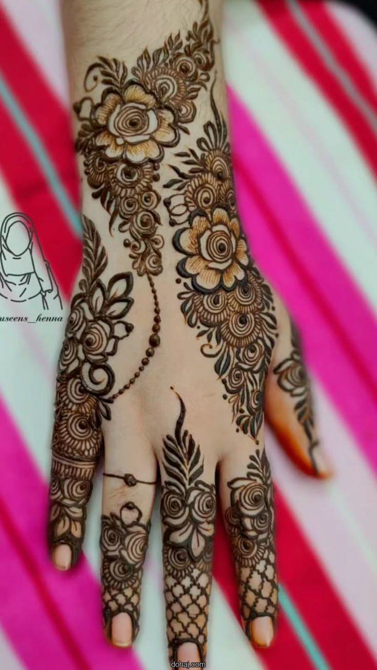 Mehndi Design Photo Simple Full Hand
