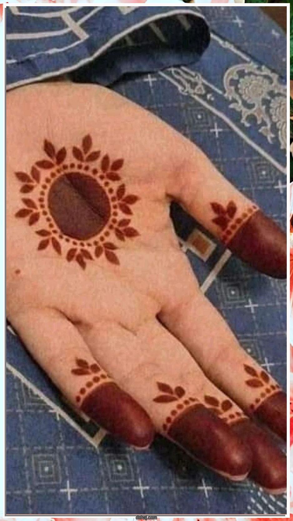 Mehndi Design Simple For Kids