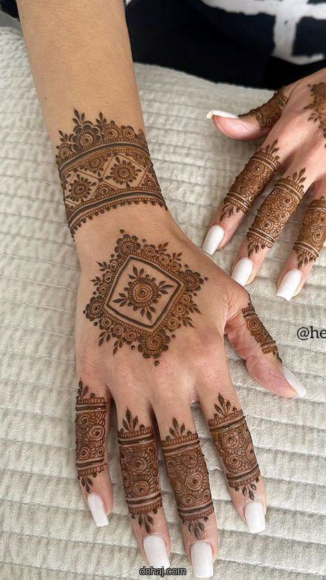 Mehndi Simple Design Photo