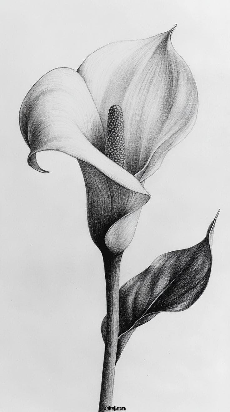 Nature Flower Images Drawing